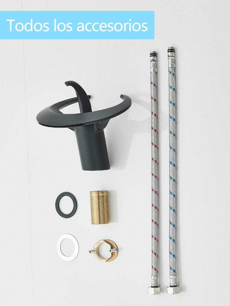 Mezclador monomando para lavabo tipo cascada