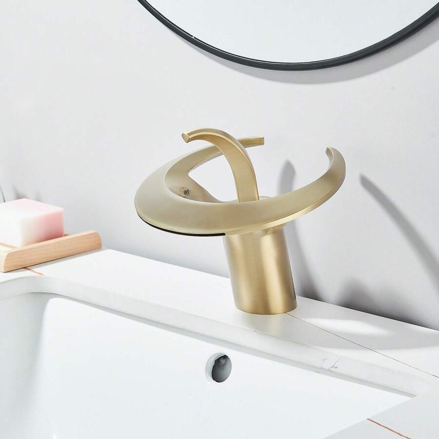 Mcmxtap Mezclador monomando para lavabo tipo cascada