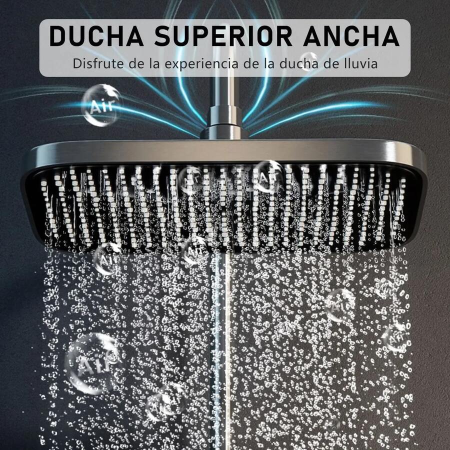 Juego de ducha de baño, juego de ducha con pantalla digital