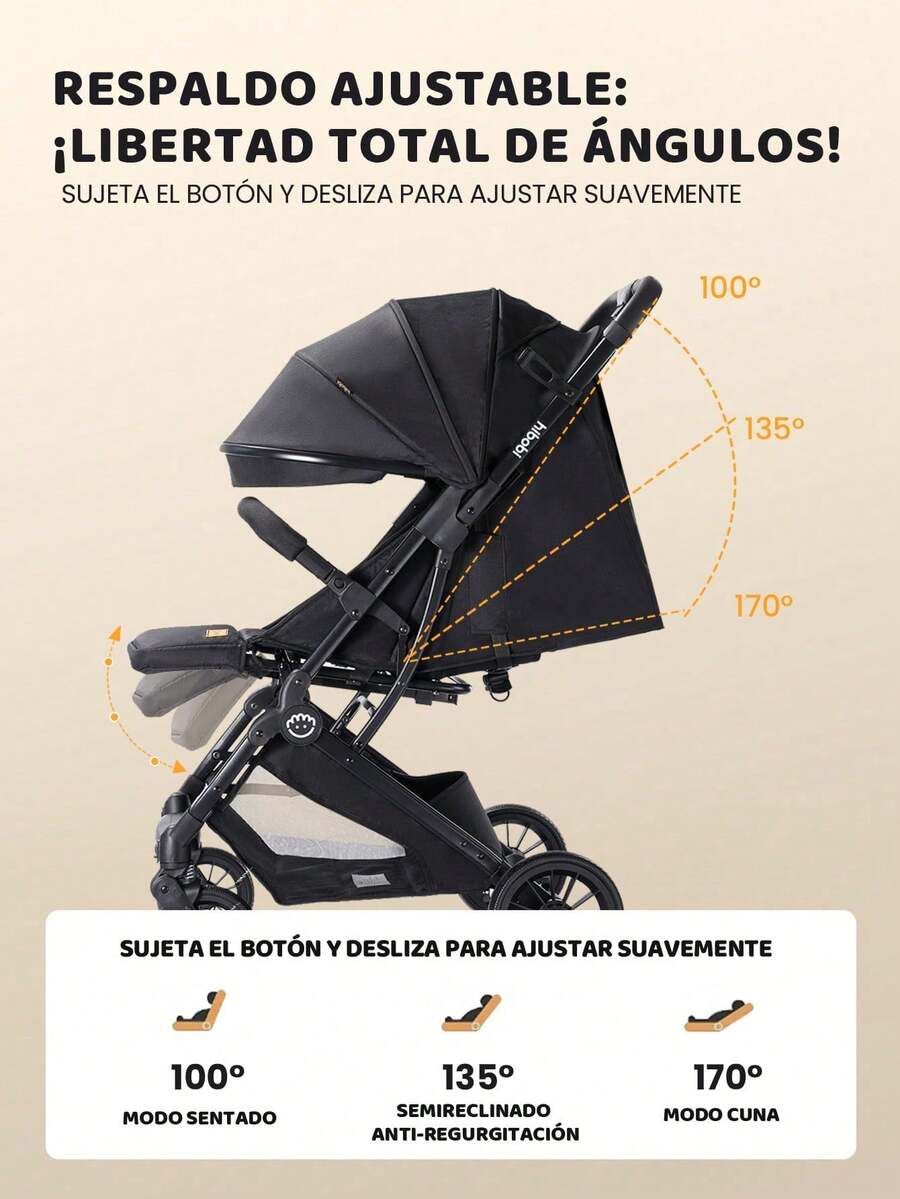 Cochecito para Bebé, Carriola Ligera
