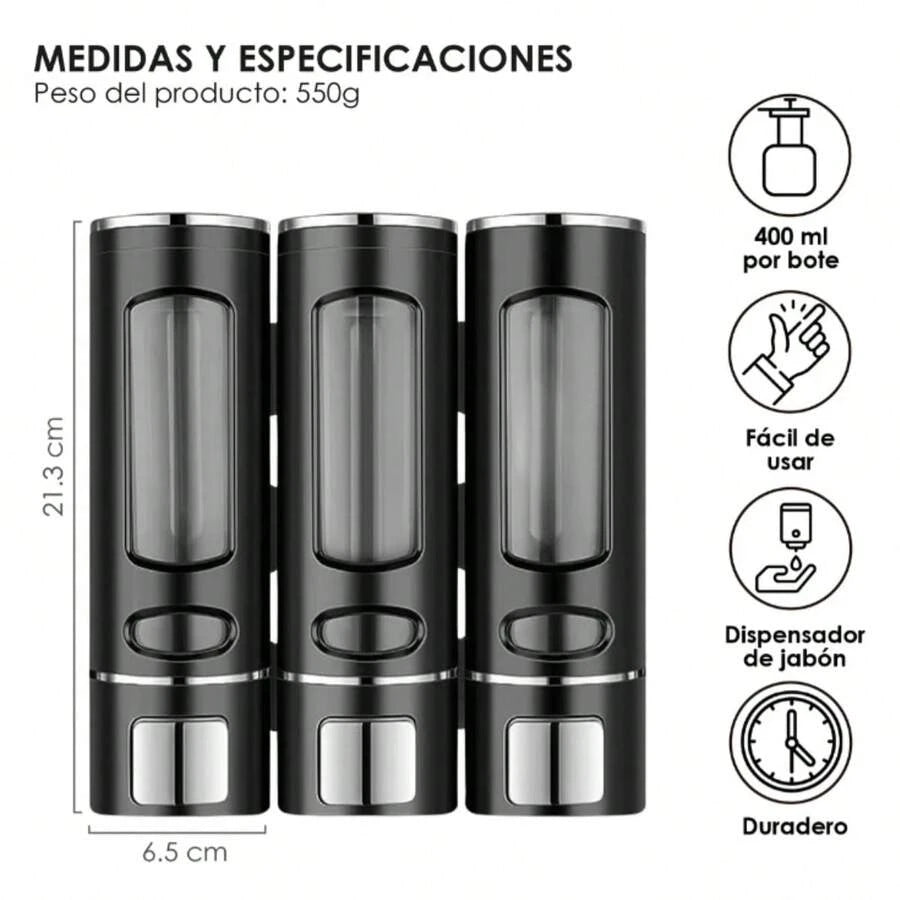 Dispensador de Jabón para Ducha