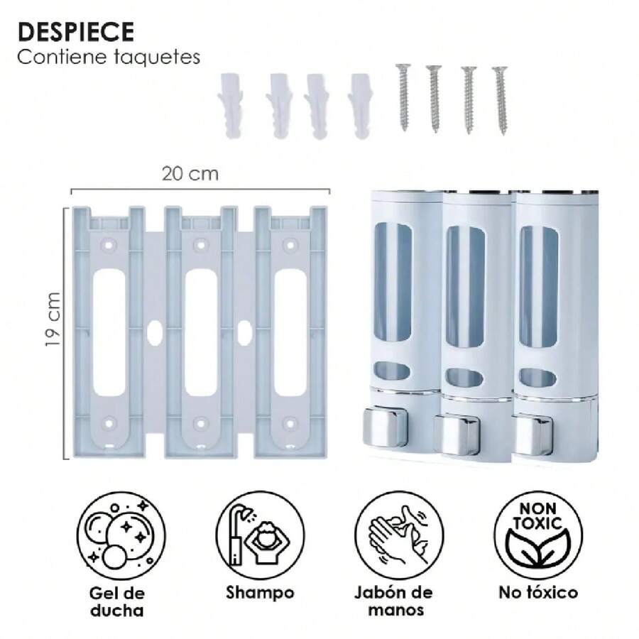 Dispensador de Jabón para Ducha