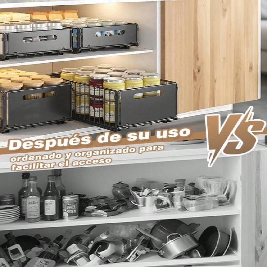 Organizador de Gabinete Extraíble 2 Piezas