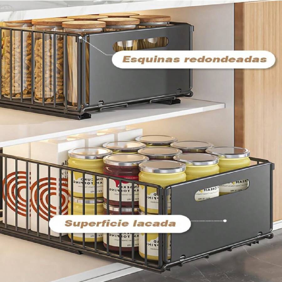 Organizador de Gabinete Extraíble 2 Piezas