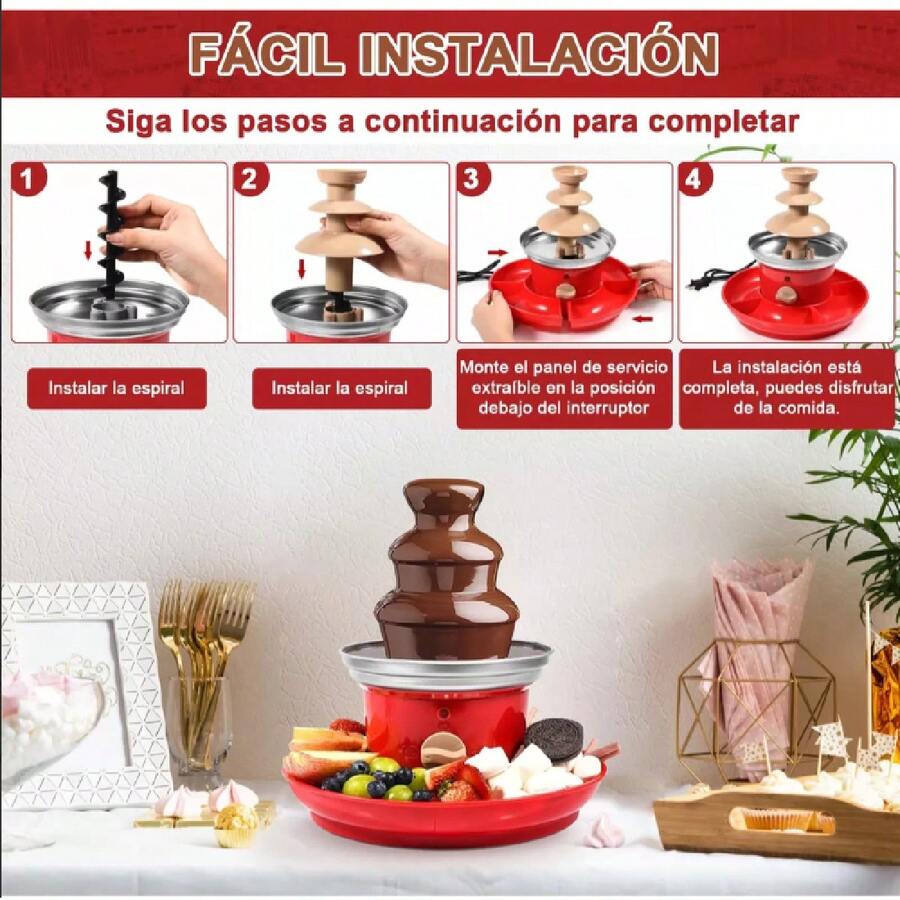 Fuente Salsa de Chocolate