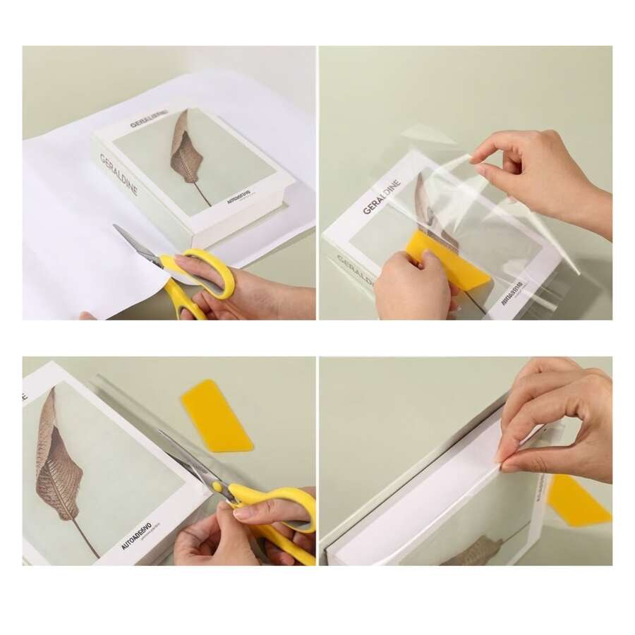 Forro Adhesivo Transparente Papel