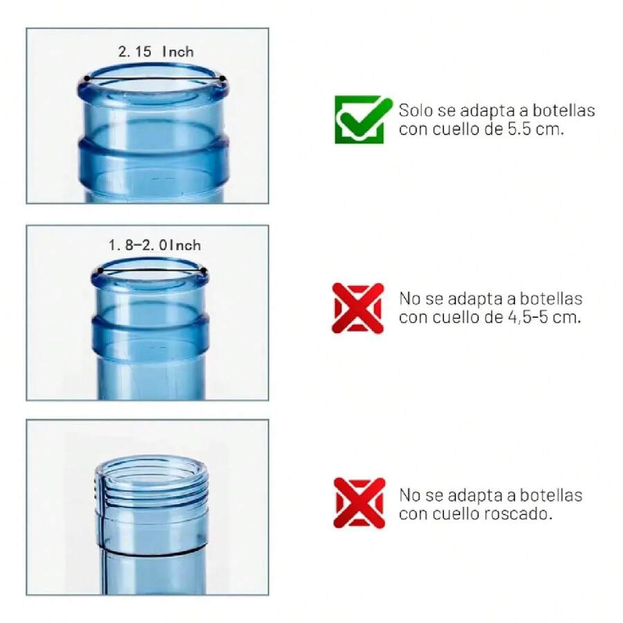 Soporte para Garrafón de Agua con Válvula Dispensadora