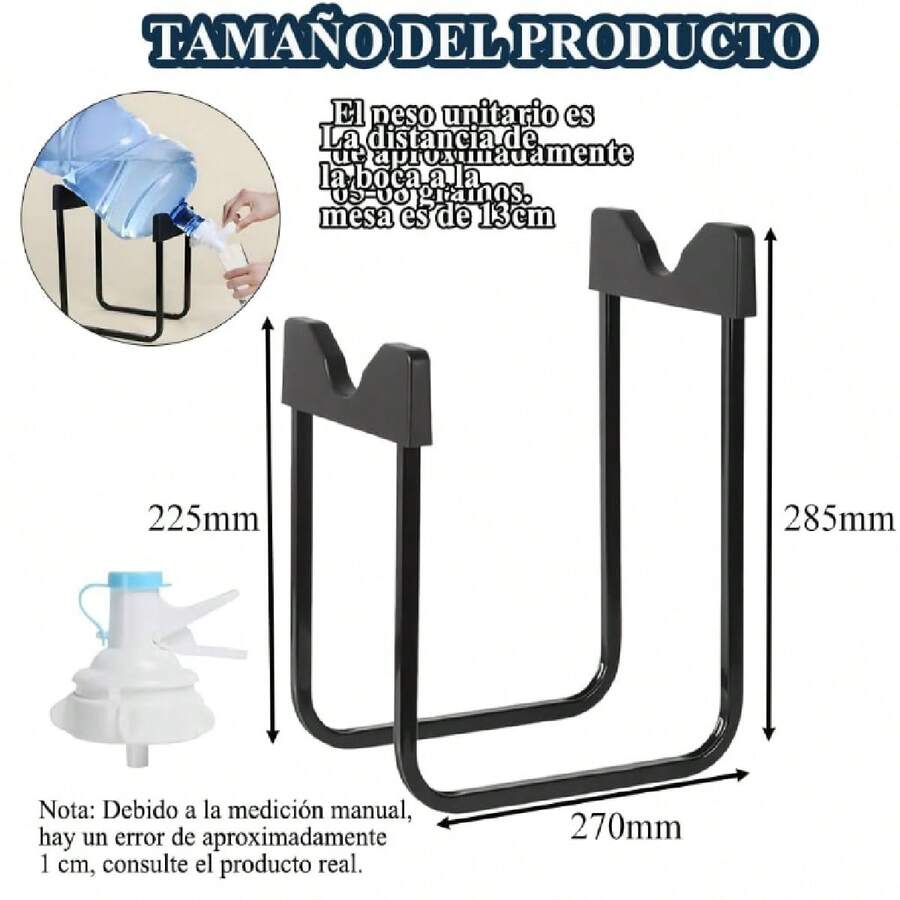 Soporte para Garrafón de Agua con Válvula Dispensadora