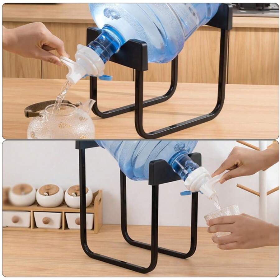 Soporte para Garrafón de Agua con Válvula Dispensadora