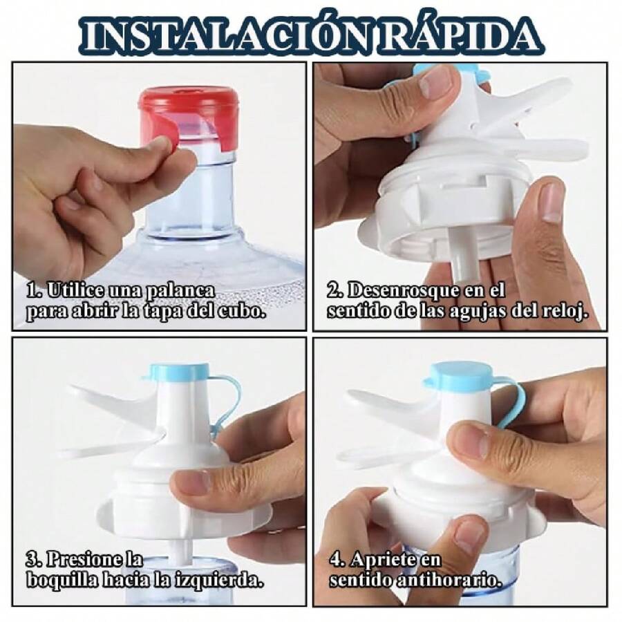 Soporte para Garrafón de Agua con Válvula Dispensadora