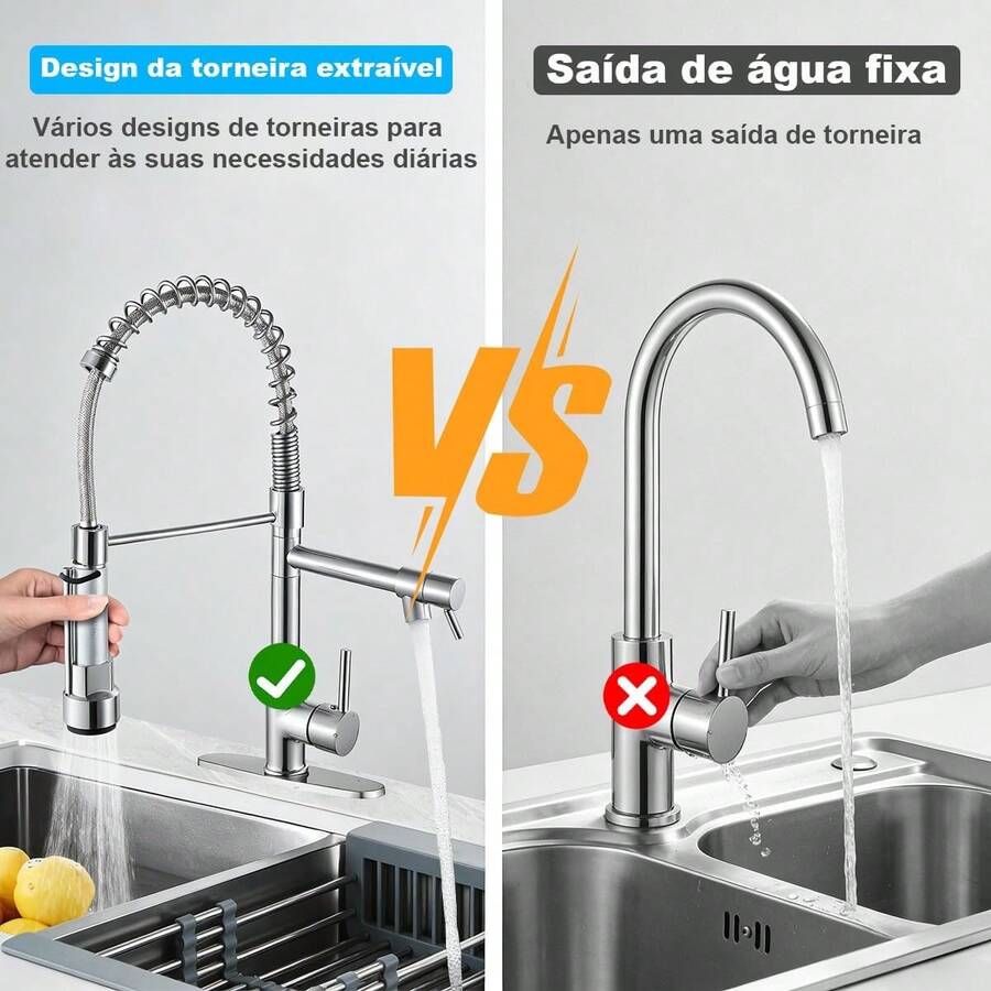 Mcmxtap Níquel cepillado Grifo Mezclador para Fregadero de Cocina