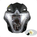 Faro Con Bisel Negro 12V Compatible con 150Z 170Z