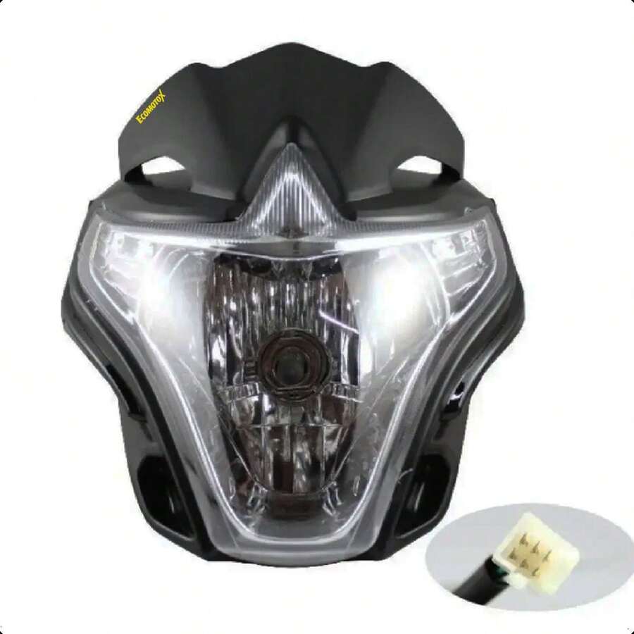 Faro Con Bisel Negro