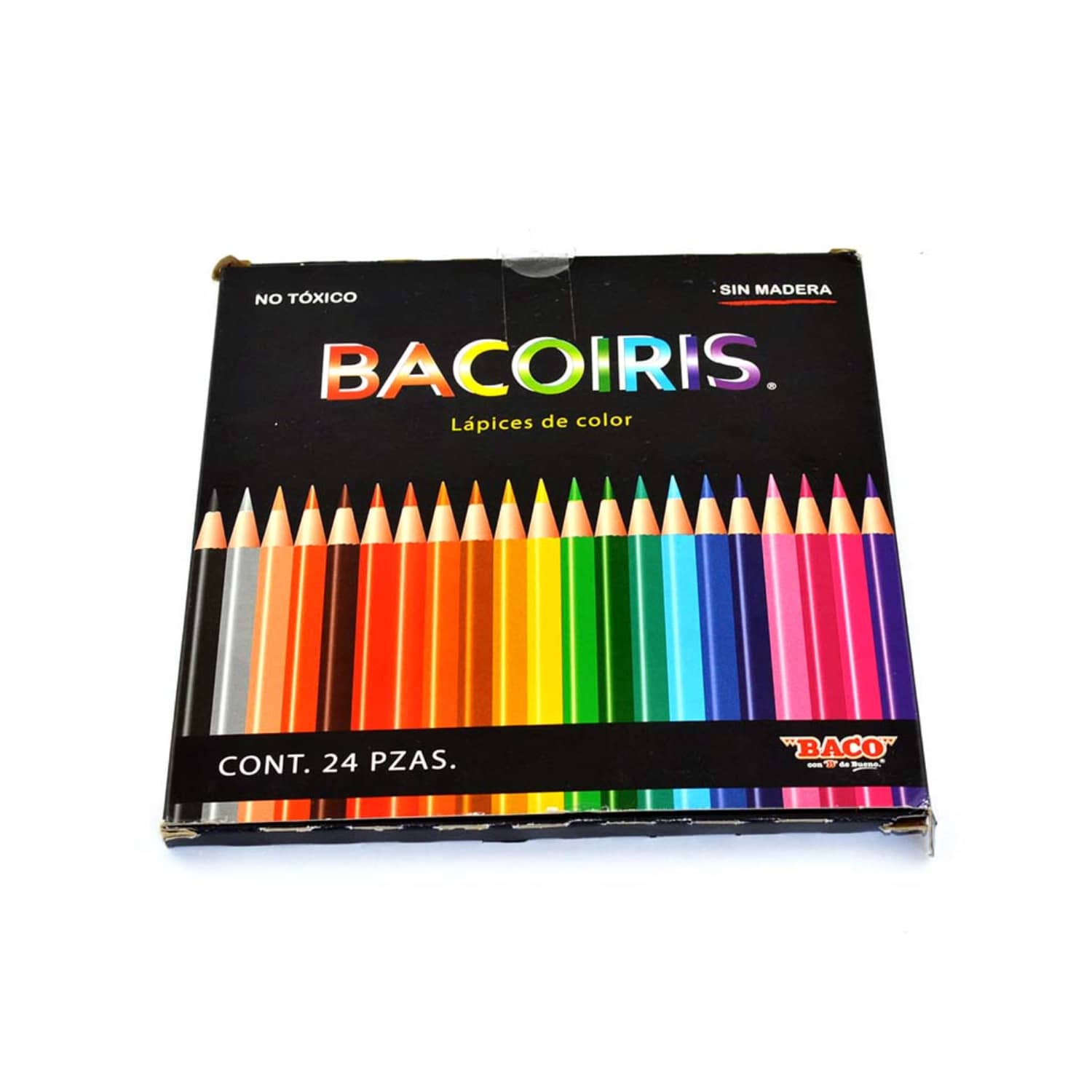 Colores Bacoiris Redondos 24 Pzas