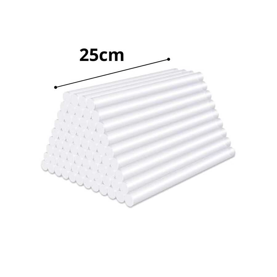 Barras de Silicón Premium 1Kg Transparentes