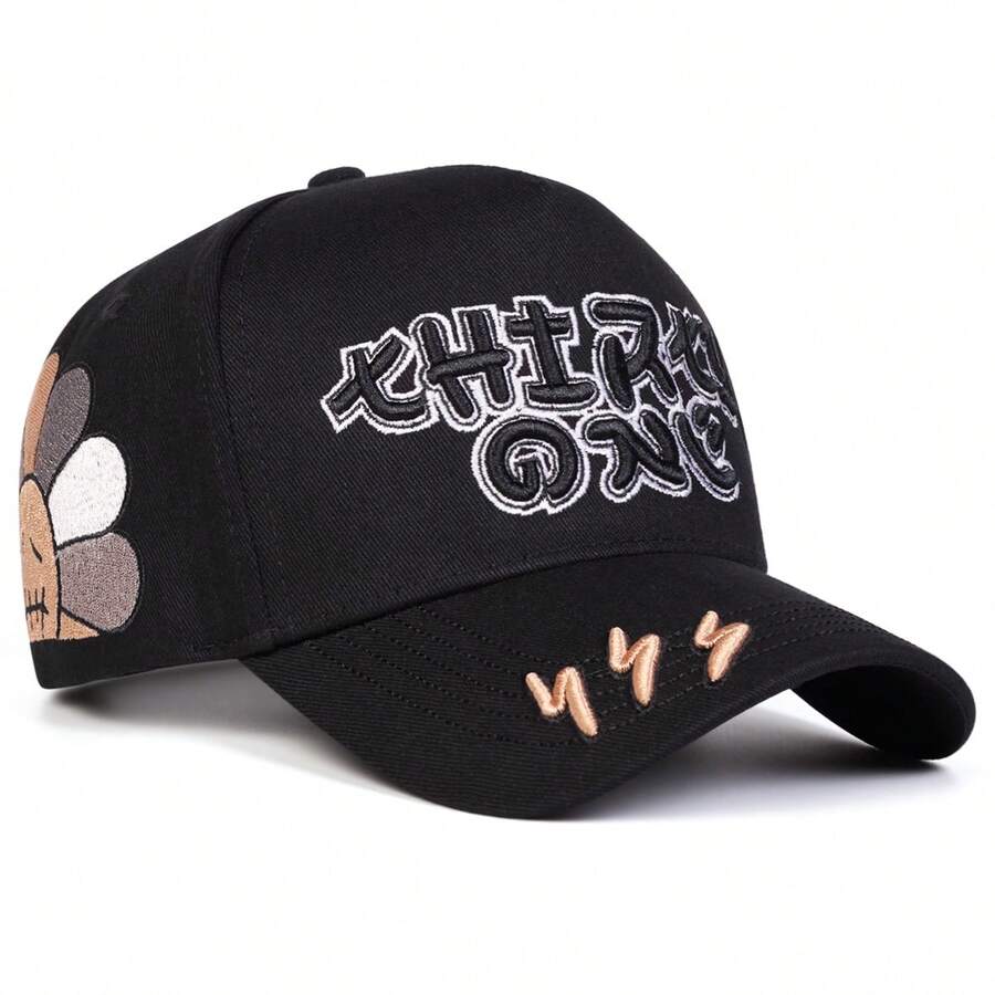 Gorra de camionero con girasol