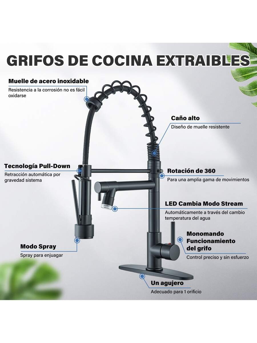 }Grifo de cocina Arco alto}