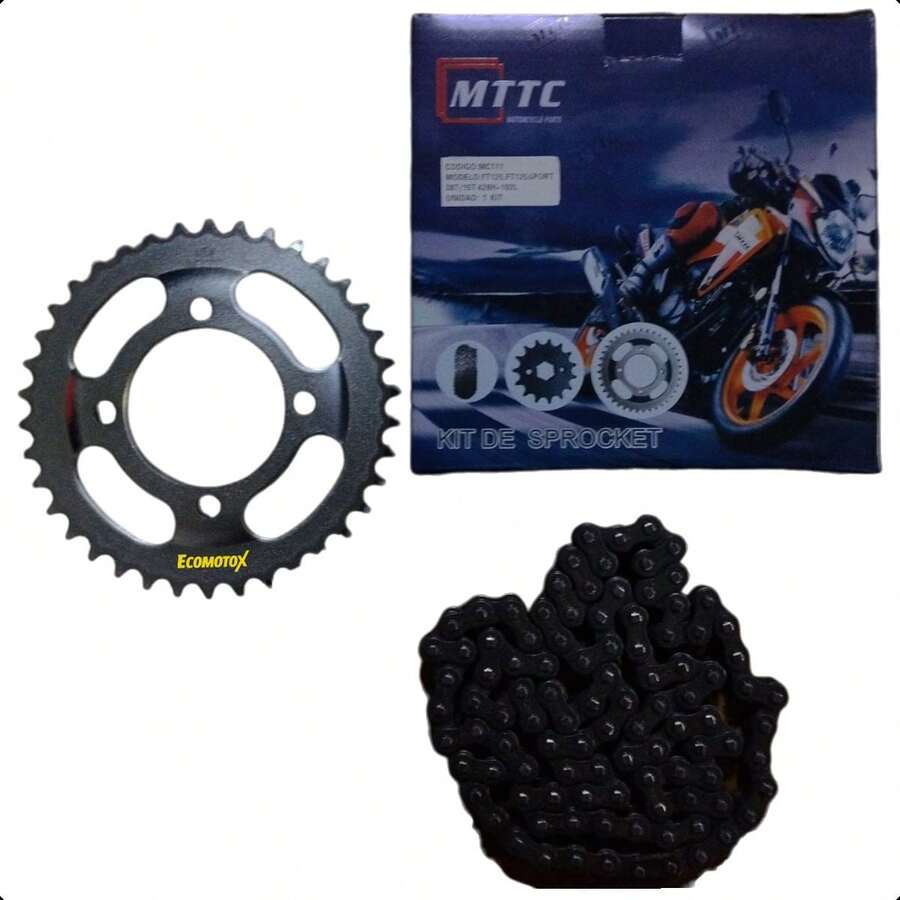 Kit Sprocket 428H 38T/15T Compatible con FT125 FT125 Sport