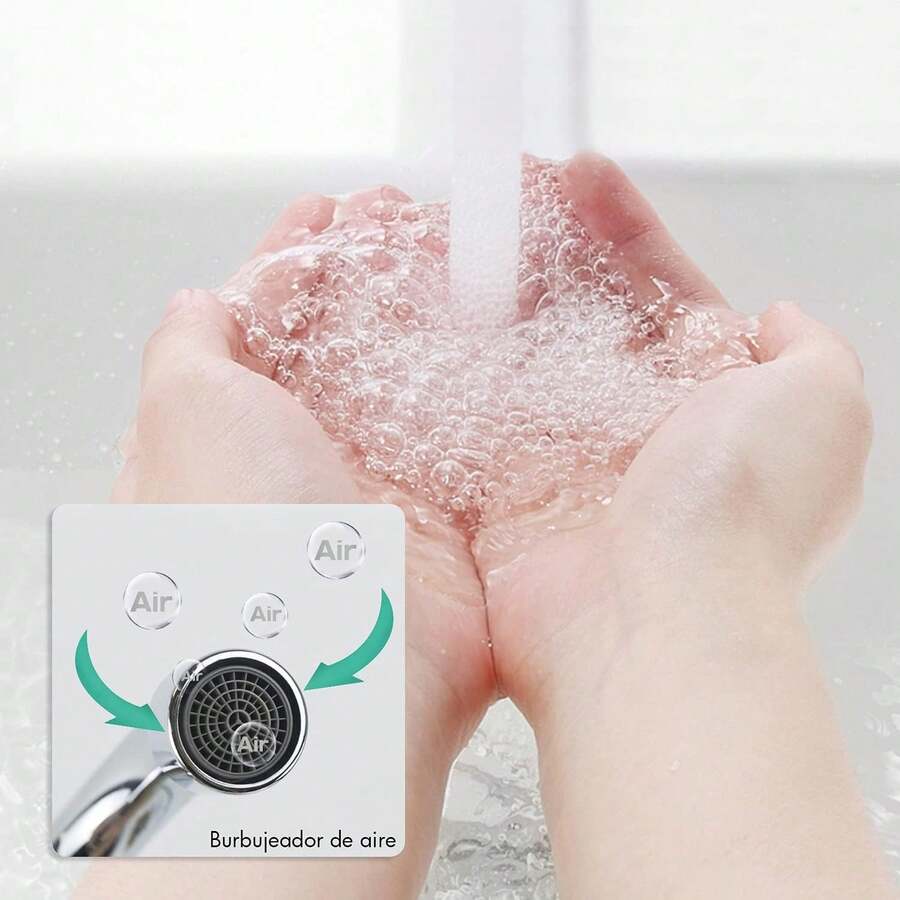 Grifos de baño, Grifo Negro para Lavabo de 2 Orificios
