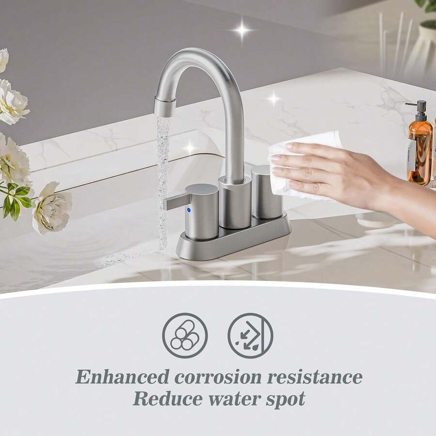 Grifo para lavabo de baño sin plomo