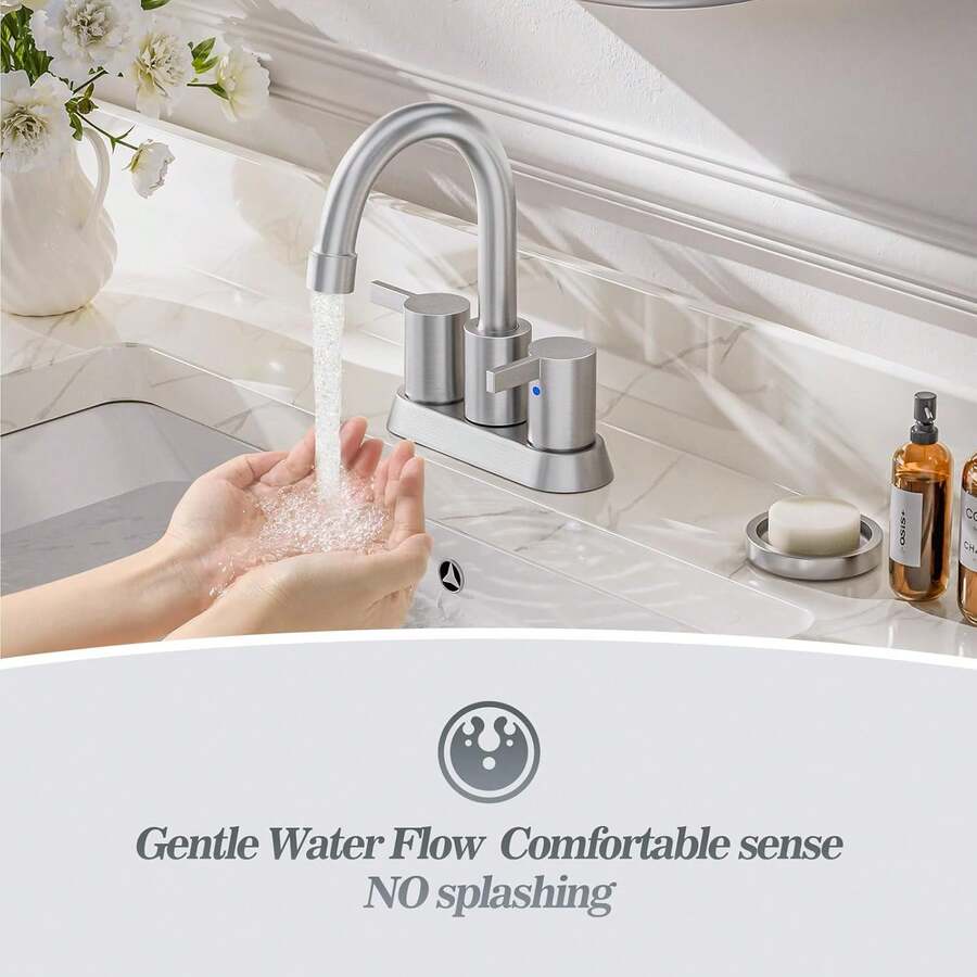 Grifo para lavabo de baño sin plomo
