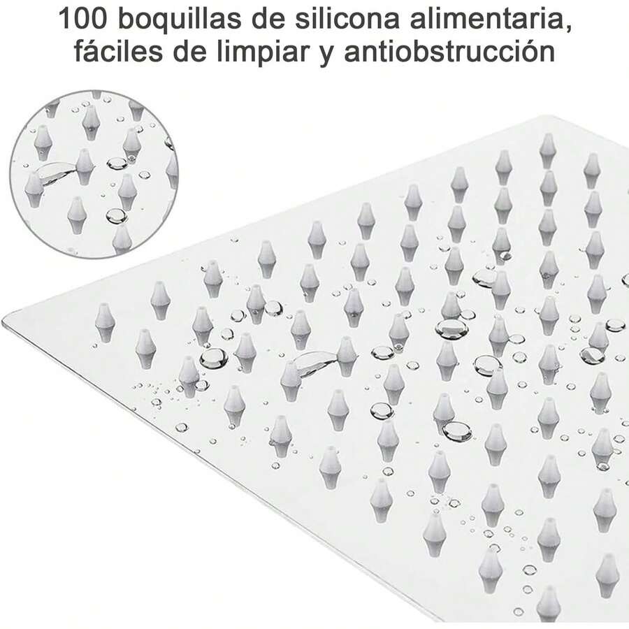 Mcmxtap nergo ducha sistema 8 pulgadas cuadradas de lujo