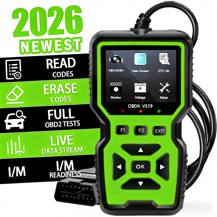 Escáner de diagnóstico OBD V519