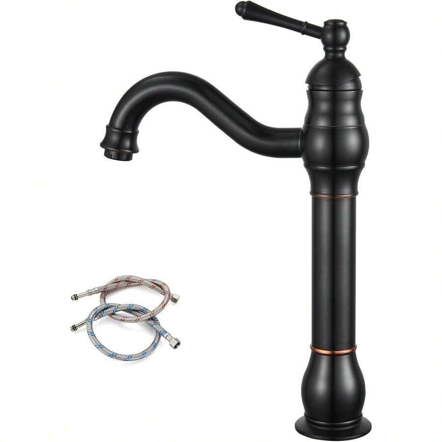 Grifo de baño de latón antiguo