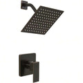 Mcmxtap  Kit Regadera Cuadrada 10 Pulgadas Tipo Lluvia Lujo