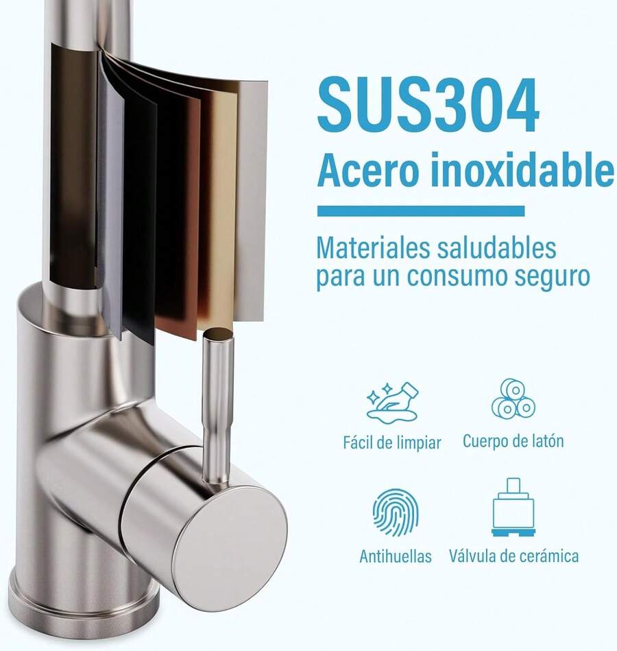 Mcmxtap Grifo de avabo de 4 modos