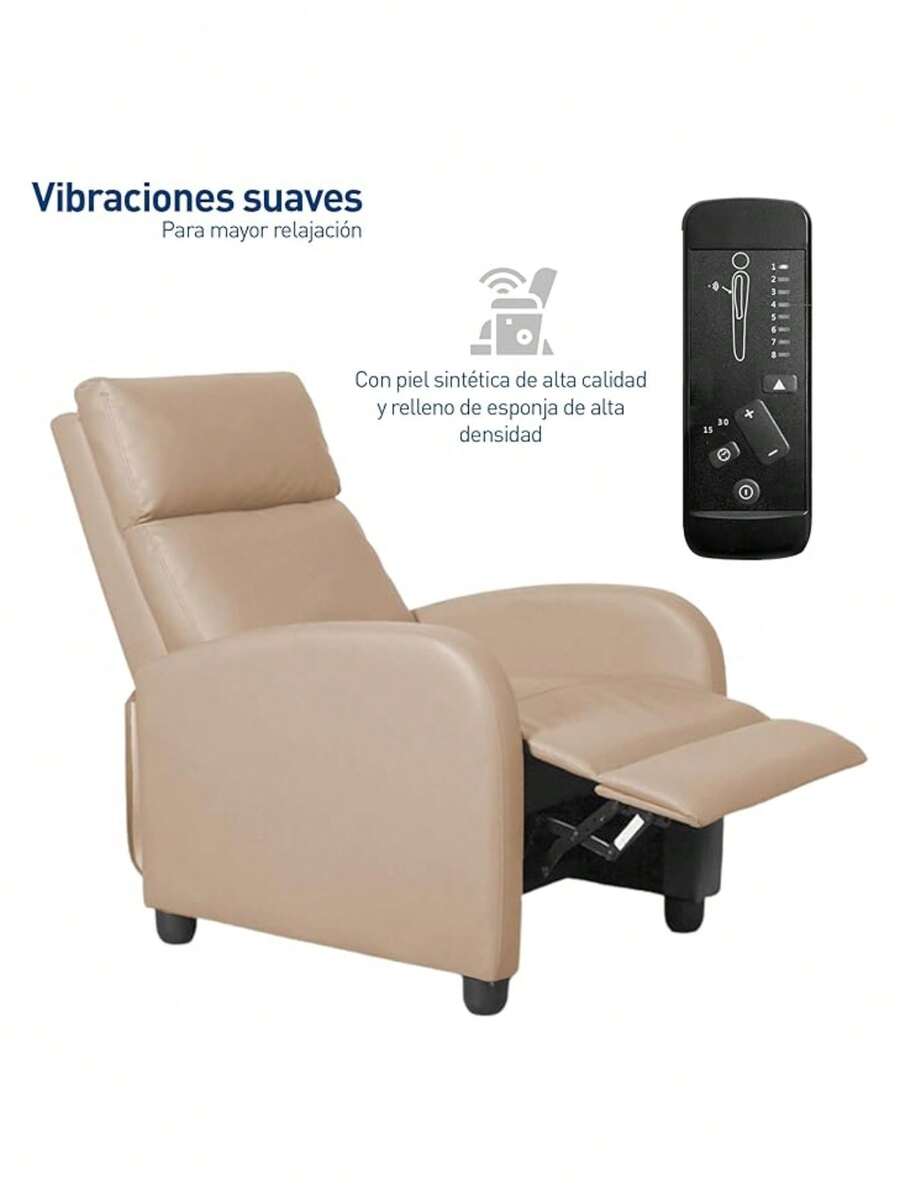 Sillón Reclinable Vibrador