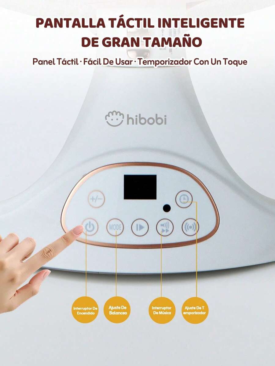 Hamaca eléctrica para bebé