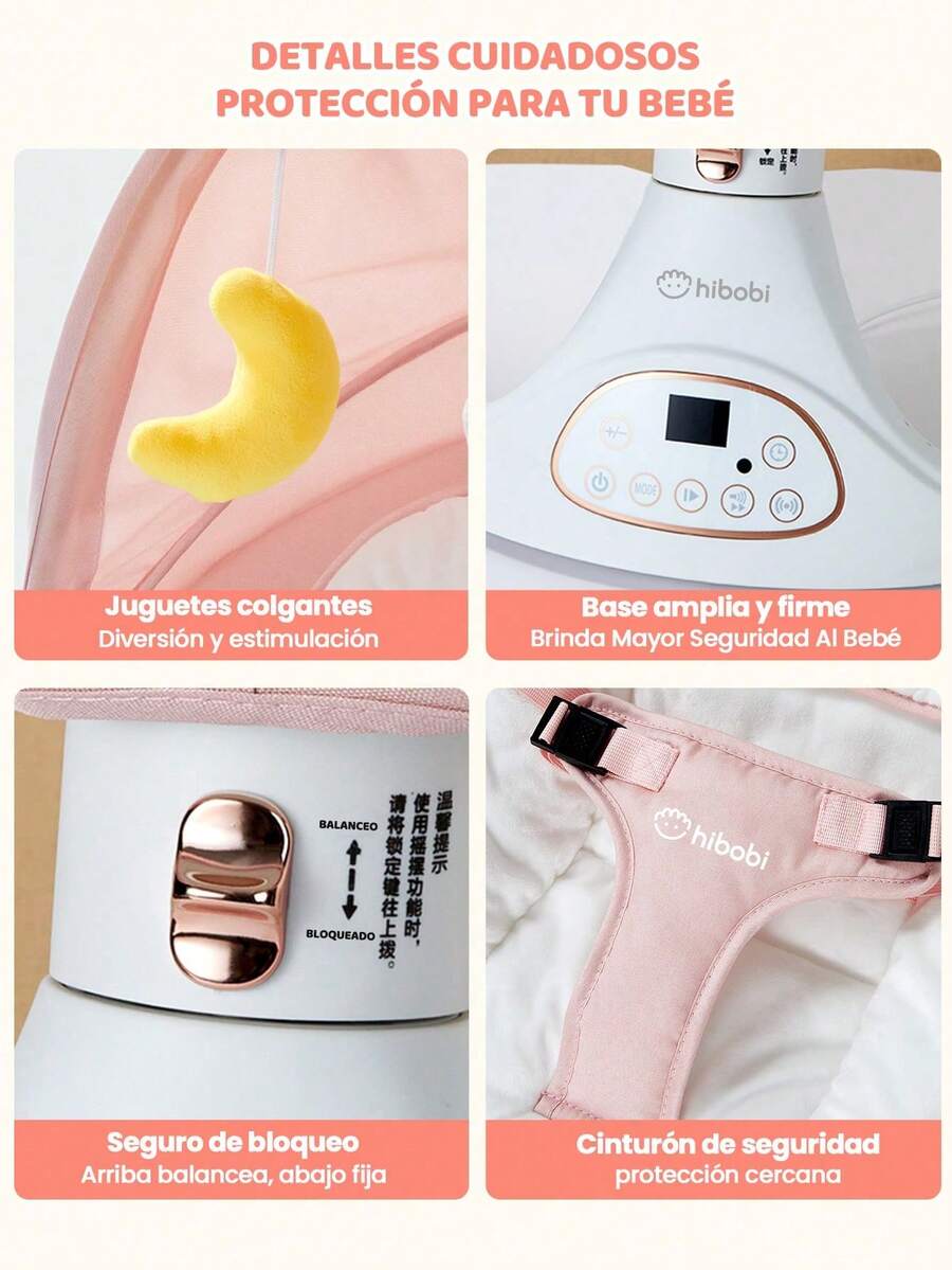Hamaca eléctrica para bebé