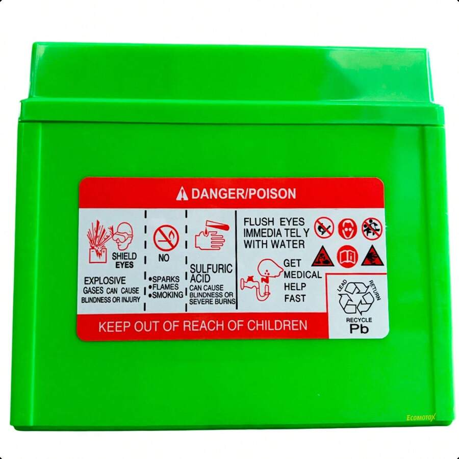 Batería de Gel 12N7-3B Motocorp para ATV150/180/200