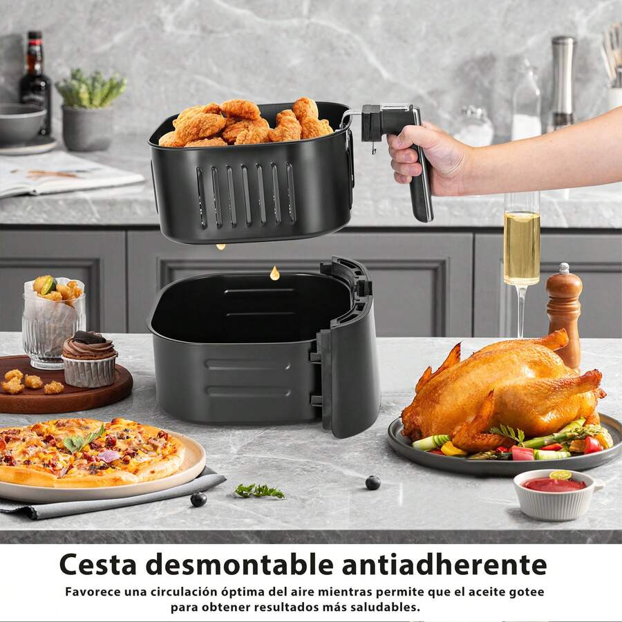 Freidora de Aire Inteligente 1750W, 7L