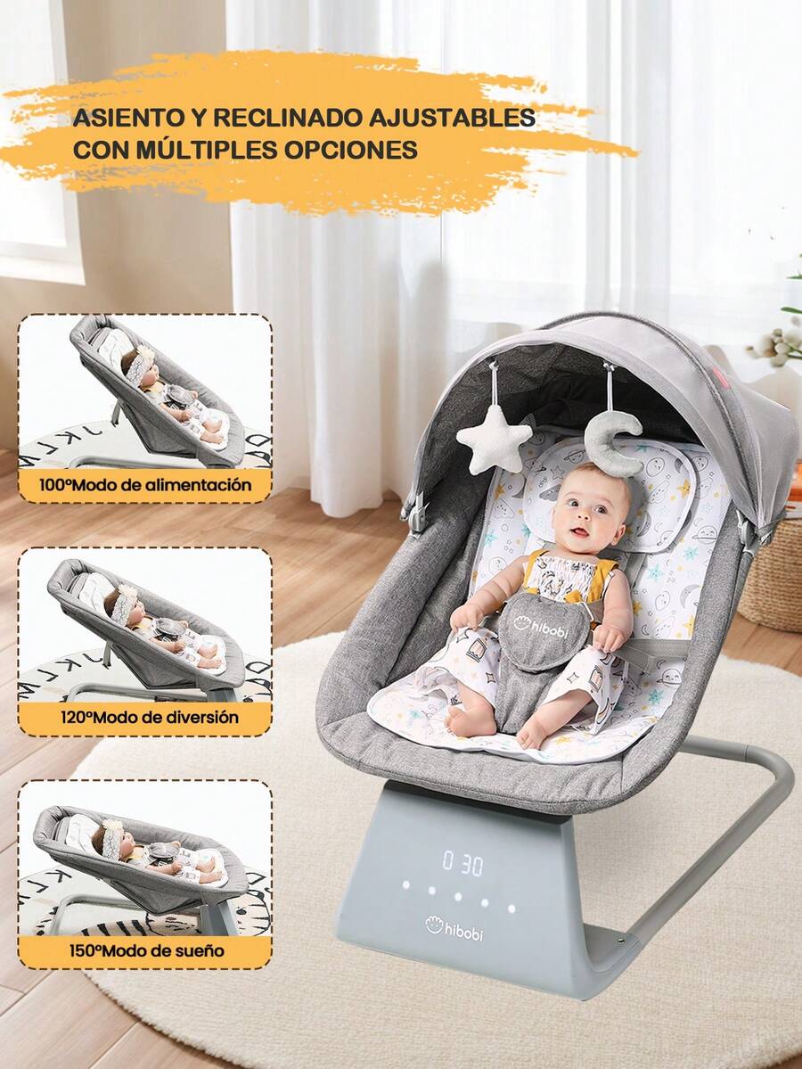 Mecedora eléctrica para bebé