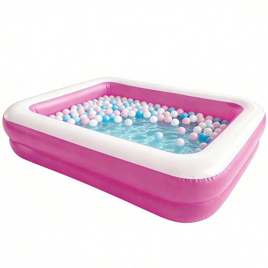 Piscina hinchable rectangular