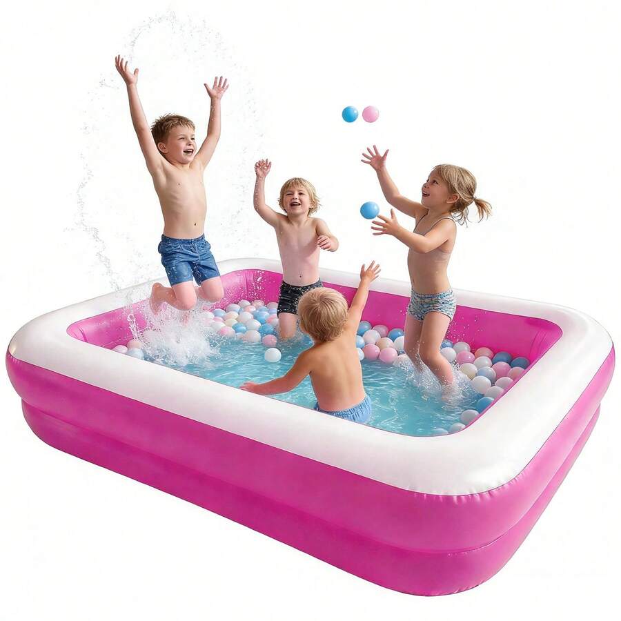 Piscina hinchable rectangular