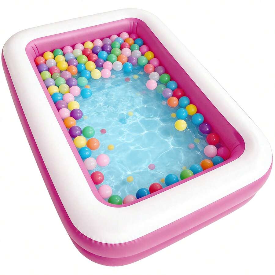 Piscina hinchable rectangular