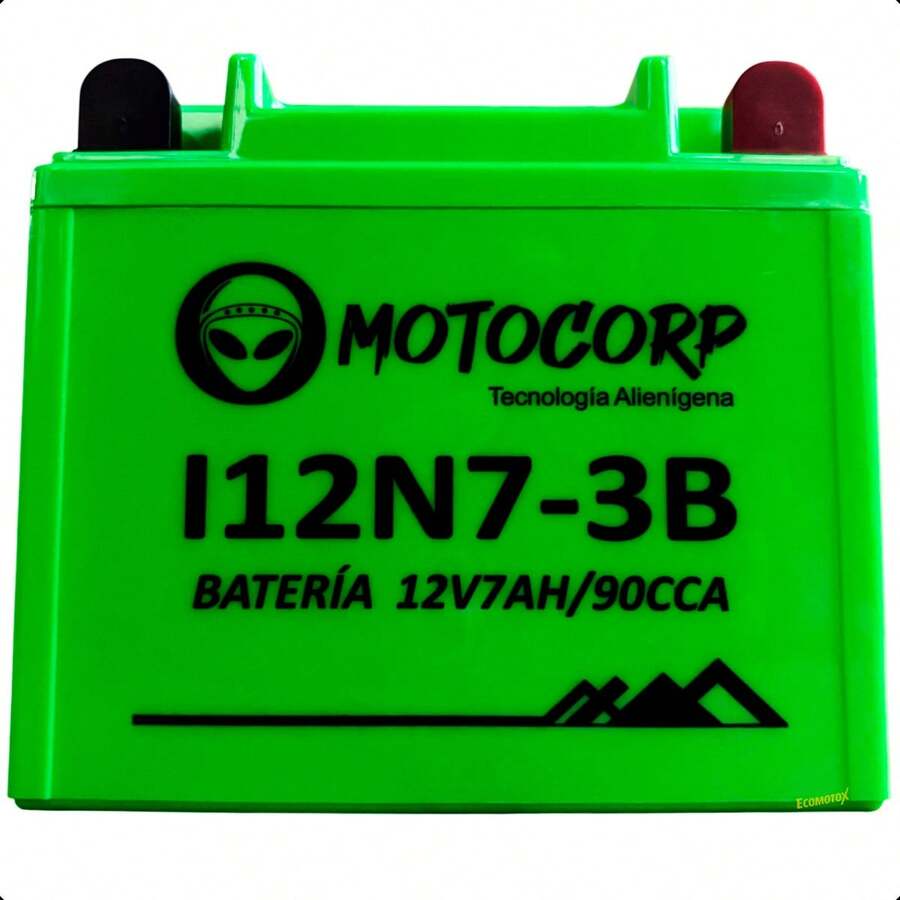 Batería de Gel Motocorp MF-FA 12N7-3B Compatible con Italika FT150/FT200