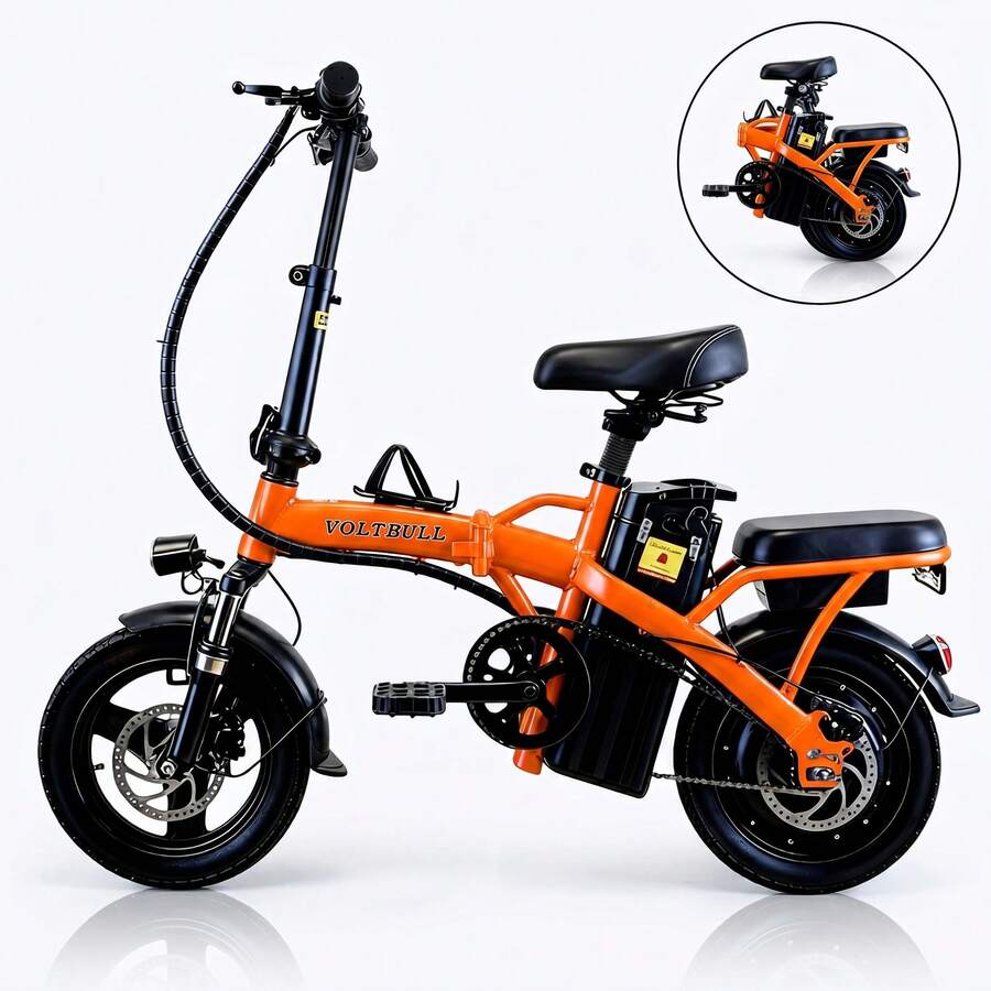 Bicicleta eléctrica plegable