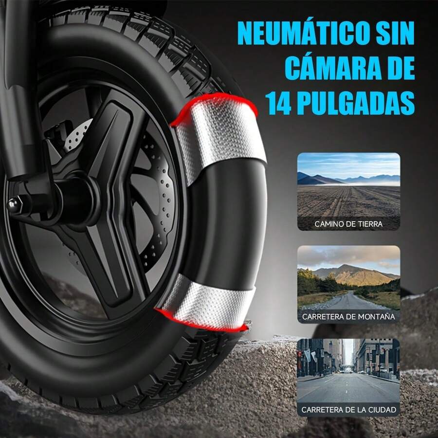 Bicicleta eléctrica plegable