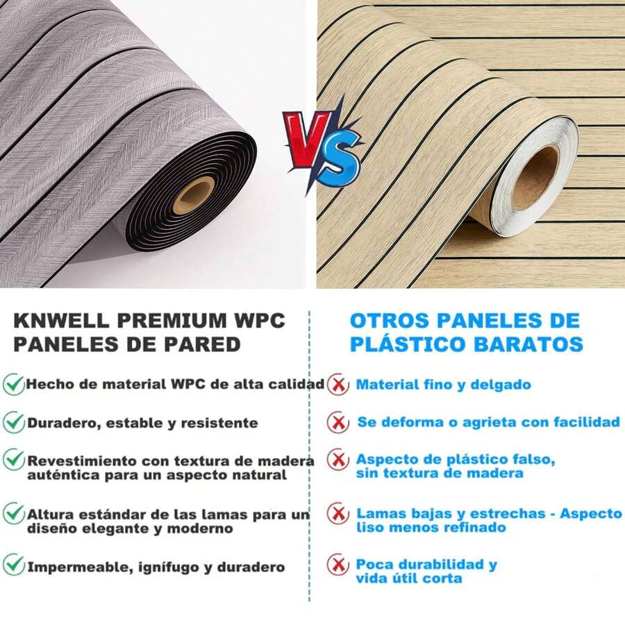 Panel de pared de PVC para revestimiento de paredes.