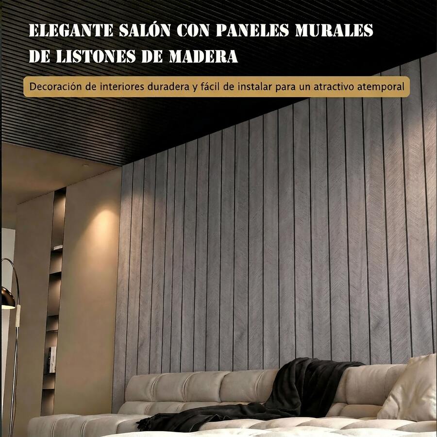 Panel de pared de PVC para revestimiento de paredes.