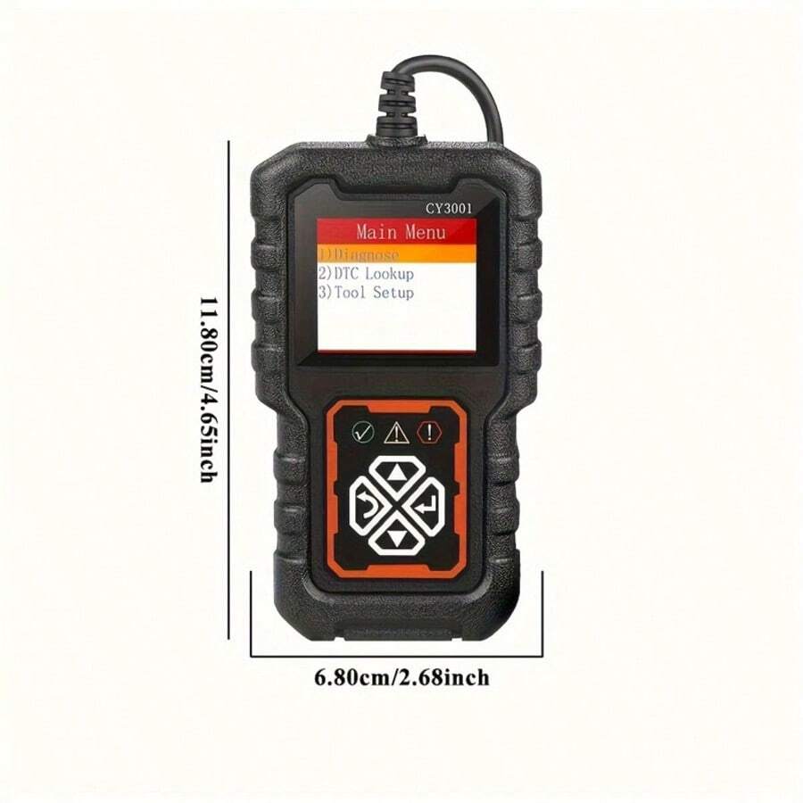 CY3001 Escáner OBDII de Alta Precisión