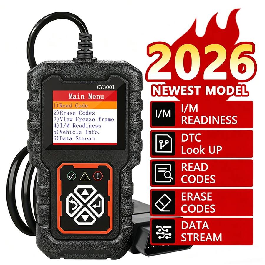 CY3001 Escáner OBDII de Alta Precisión