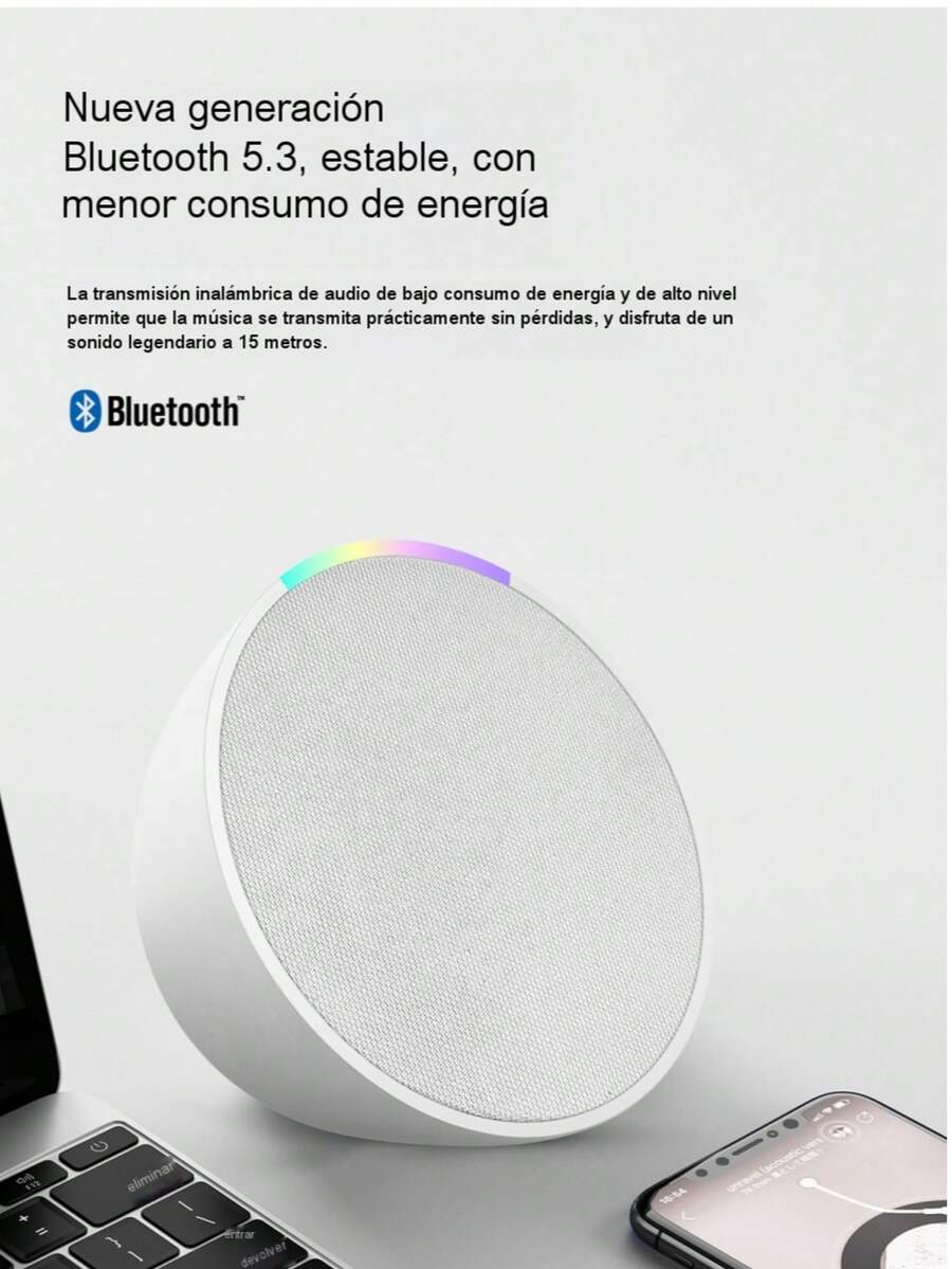Altavoz de escritorio inalámbrico