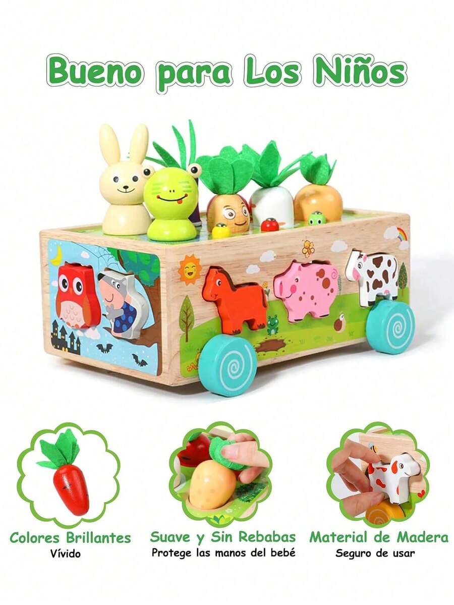 Juguete Montessori educativo de madera