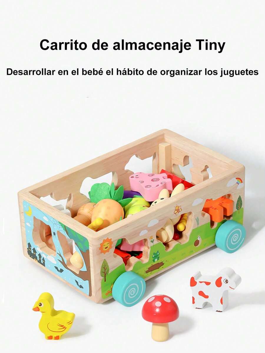 Juguete Montessori educativo de madera