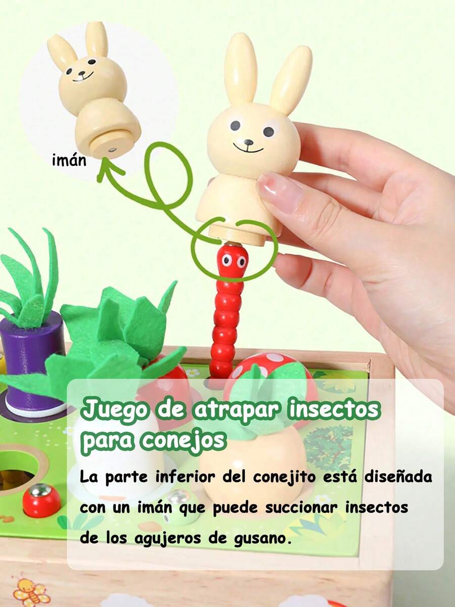 Juguete Montessori educativo de madera